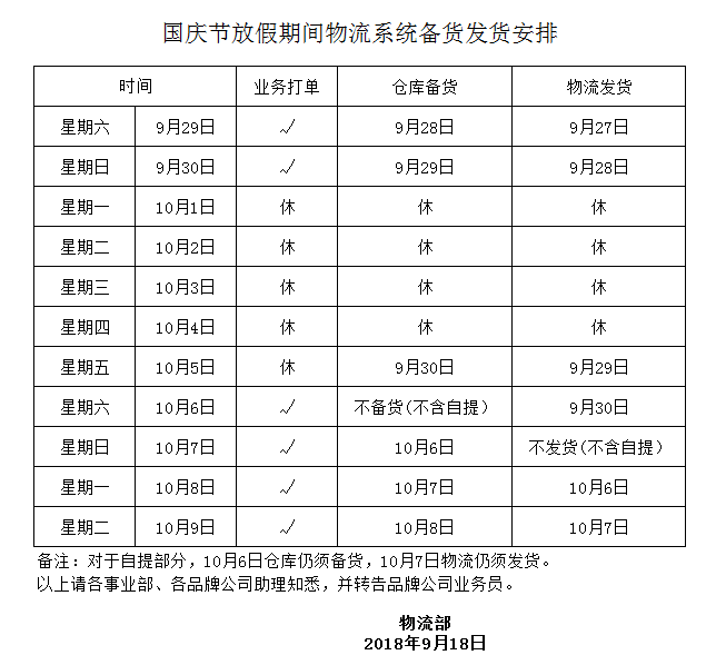 草莓视频官网在线观看家具2018国庆节物流发货安排